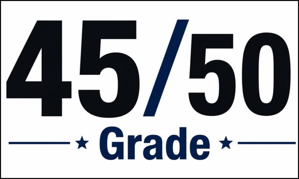 45/50 Grade