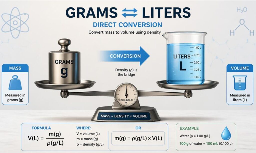 can-you-convert-grams-to-liters-directly