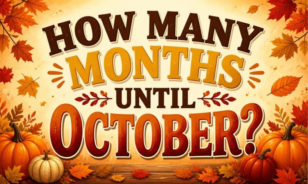 How Many Months Until October?