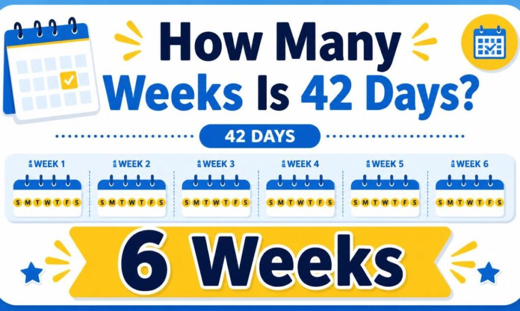 how-many-weeks-is-42-days