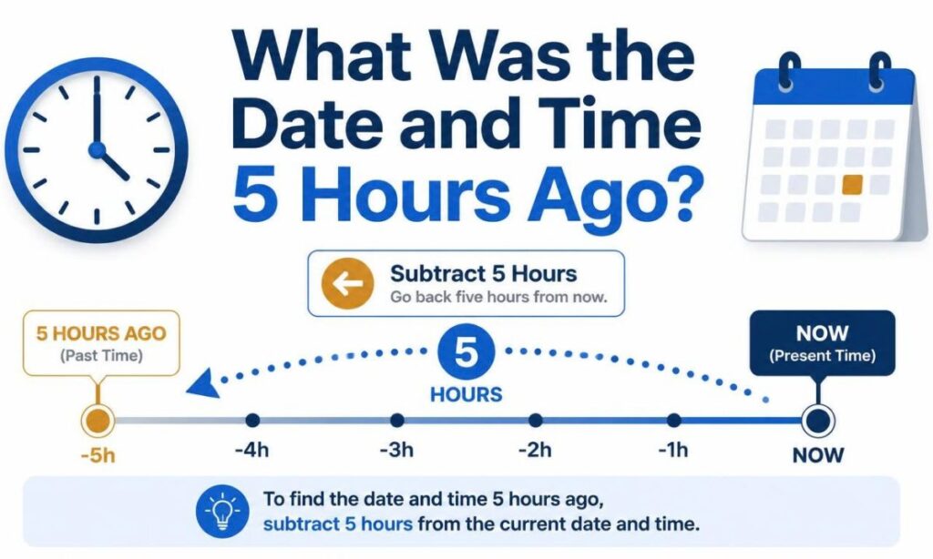 what-was-the-date-and-time-5-hours-ago